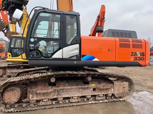 Szybkość ZX300-5A używana koparka Hitachi z oryginalnym importowanym silnikiem Isuzu