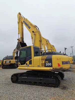 Gorąco sprzedawana używana koparka Komatsu PC200 z doskonałą wydajnością