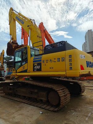 Deklaracja celna 2018, oryginał japoński Używana Koparka Komatsu PC 490-10